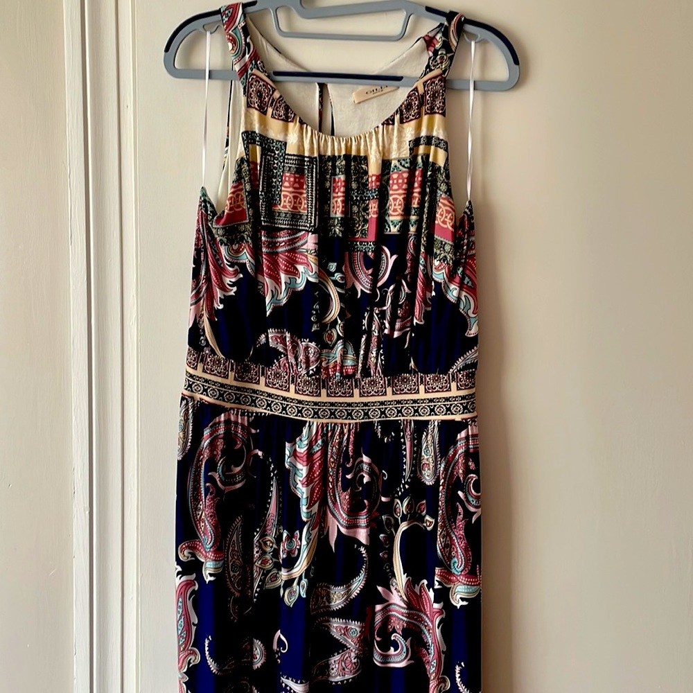 Sleeveless maxi